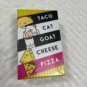 Taco Cat Goat Cheese Pizza Card Game nwt